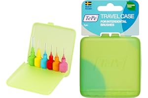 TePe Travel Case, Practical Travel case for interdental Cleaning Products, hygienic Storage with air Holes for Quick Drying of bristles