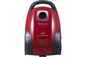Panasonic Mc-Cg521R747- Vacuum Cleaner 1400W, 4.0L DUSt Bag Capacity Red/Black, Flexible Power AdJuster, Blower Funtion, Made In Malaysia, min 1 yr warranty