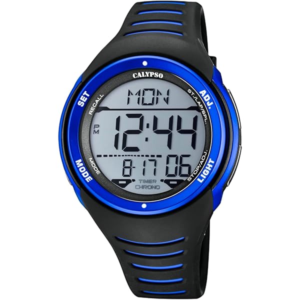 Calypso Flash Time K5780/2 - Orologio Digitale Uomo Con Cronografo, 10 ATM E Doppio Fuso Orario - 2