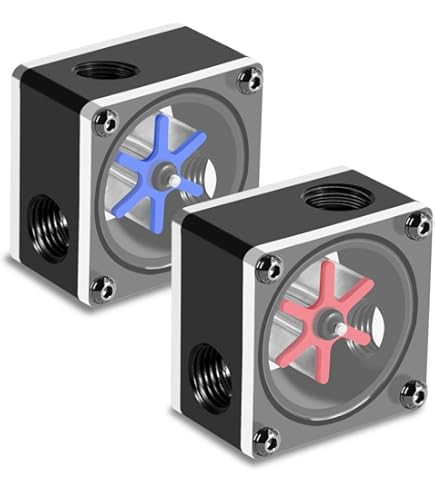 Risegun Indicateur De Débitmètre, G1/4 Indicateur De Débit