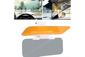 REROM Extension Pare Soleil Voiture pour Citro-en C1 / C3 / C3-XR / C3 Aircross /C3 Pluriel / C3 Picasso, 2 en 1 Rallonge Pare Soleil Voiture, Anti-éblouissement et Anti-UV Pare-Soleil