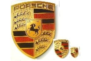 Stemma Porsche adesivo originale WAP013002 (65 mm x 53 mm)