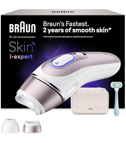 Braun IPL Silk·expert Pro 5, Evde Lazerle Tüy Alma, Mini Yüz Tüy