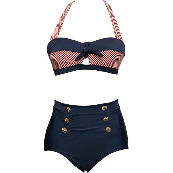 Retro high waist bikini - België Retro high waist bikini - België