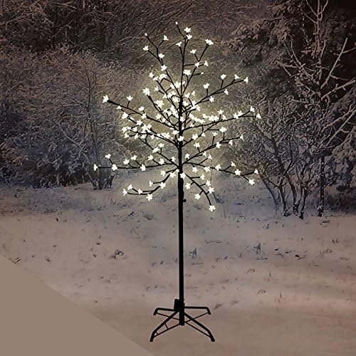 Deluxe 1.5M Pre-Lit LED Cherry Blossom Tree with 150 Lights Outdoor / Indoor (Warm White - Static)