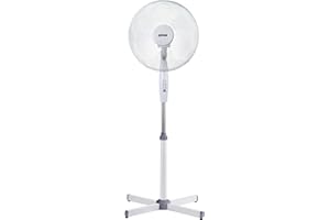 Zephir Ventilatore a Piantana Bianco Diametro 40 cm Altezza 125 cm