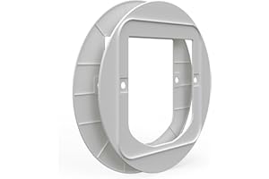 Sure Petcare Microchip Katzenklappe Montageadapter - Für SureFlap Cat Flap, DualScan und Connect Modelle - Weiß
