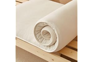 YOUGANG Japanische Futon-Matratze, Boden-Schlafpolsterung, gesteppte Bett-Matratzenauflage, Tatami-Matte, tragbare Isomatte, faltbar, aufrollbare Matratzen (120 x 200 cm)