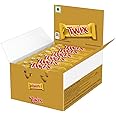 Twix Caramel Cookie Chocolate Bar, Loaded with Soft Nougat, Chewy Caramel, & Crunchy Cookie, Premium Chocolate Pack for Sharing, 20 grams, Pack of 24