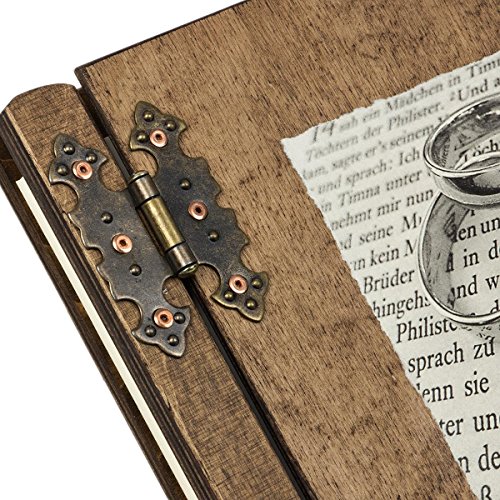 edles Gästebuch in einer Schatulle aus Holz Hochzeit - 5