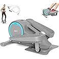 KYY Under Desk Elliptical, Magnetic Portable Ellipse Leg Exerciser, Stair Stepper, Under Desk Bike Pedal Exerciser, Mini Elliptical Machines for Home Use, Exerciser for Seniors