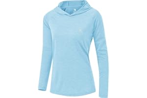 donhobo Damen Sport Shirt Langarm Laufshirt Pullover Sweatshirts Fitness Hoodies Running Yoga Tops mit Daumenlöcher