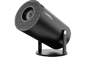 ‎LQWELL LQWELL HY300 PRO Mini projektor, obsługa 4K 1080P, z Android 11, WiFi 6, Bluetooth 5.0, obsługuje Airplay i Miracast, przenośny dom i na zewnątrz, na Androida/iPhone'a/PC/Maca/Switch