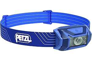 PETZL Tikka-niebieska lampa czołowa-zajęcia na świeżym powietrzu-lekka-wszechstronna-mężczyzna/kobieta dorosły unisex, U