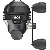 Zebco 606 Spincast Fishing Reel, Size 60 Reel, Right-Hand Retrieve, Pre-Spooled with 20-Pound Zebco Fishing Line and No-Tangl