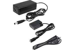 Hisewen ACK-E18 AC Power Adapter DR-E18 DC Coupler LP-E17 Dummy Akku Kit für Canon EOS Rebel T6i T6s T7i T8i RP R10 SL2 SL3 R10 77D 200D 250D 750D 760D 800D 850D Kameras.