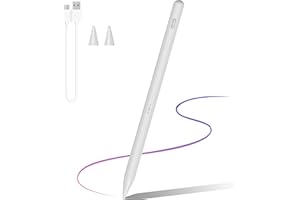 SBPEN Stylus Pen A9+ for Samsung Galaxy Tab A9 / A8 /A7 Lite Pencil Compatible with Android & For iPad Tablets (White)