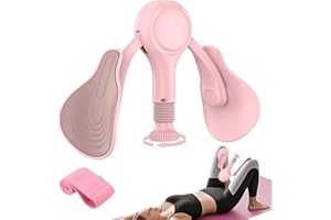 TINRIEF Élastique Musculation Fessier Appareil Jambes et Cuisses Booty Pulse Hip Trainer Kegel Thigh Master Appareil Musculation Femme Homme Fitness Maison