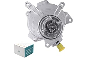 AULINK 06D145100H Brake Booster Vacuum Pump (Engine 2.0L) OE Replacement for 2006-2009 VW Jetta Passat EOS GTI Golf Audi A3 A4 TT 06D145100D 06D145100E 06D145100F 06D145100G