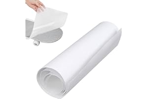 Fyearfly Nastro Antiscivolo Trasparente per Skateboard, Scooter e Longboard - Impermeabile, Resistente all'Uso e alla Trazione - Adesivo Trasparente per Skateboard e Longboard