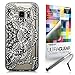 Produktbild CASEiLIKE Mandala-Kunst 2096 Ultra Slim Back Hart Plastik Stoßstange Hülle Cover for Samsung Galaxy S7 +Folie Displayschutzfolie +Eingabestift Touchstift (Zufällige Farbe)