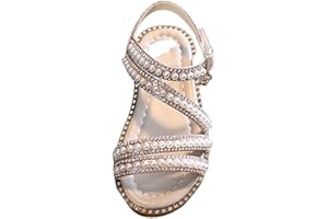 Allbestop Sandales Fille, Sandales Et Nu-Pieds Fille Chaussure de Princesse Chaussure Orthopédique Été Chaussures Enfant Chaussures Hallux Valgus Sport Orthopédiques