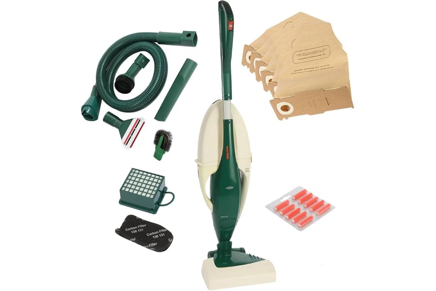 VORWERK Staubsauger KOBOLD VK 131 + Elektrobürste EB 350/351+ 5-teiliges Düsen-Set+ 10 Staubsaugerbe
