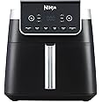 Ninja Air Fryer MAX PRO, 6.2L, Uses No Oil, Large Square Single Drawer, Roast, Bake, Air Fry, Family Size, Digital, Cook From Frozen, Non-Stick, Dishwasher Safe Basket & Crisper Plate, Black, AF180ME