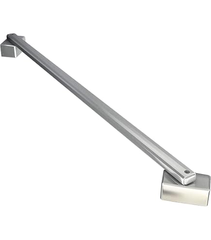 Barra Stabilizzatrice Per Box Doccia In Alluminio E Zama Cromato Lucido – 100 Cm, Per Vetri Da 6/8 Mm