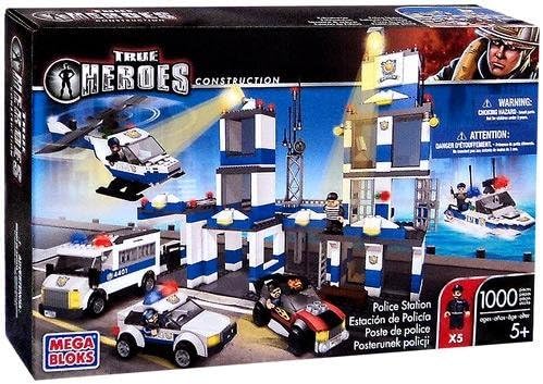 True Heroes Mega Bloks Set Police Station by True Heroes