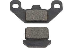 FYDUN Pastilla de Freno, Par de Pastillas de Freno de Motocicleta Delantero Trasero Recubrimiento en Polvo para Reducción de Ruido Repuesto para Moto de Cross Lifan de 50 70 110 125 140