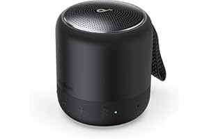 Soundcore Anker Mini 3 Enceinte Bluetooth, Technologies BassUp et PartyCast, USB-C, Étanchéité IPX7 et Égaliseur Personnalisable
