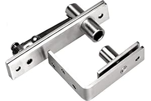 TamBee Pivot Hinge Hidden Door Hinge for Secret Door Secret Door Hinges Pivot Hinges for Doors Heavy Duty Bookself Hinge 304 Stainless Steel 360 Degree Rotation