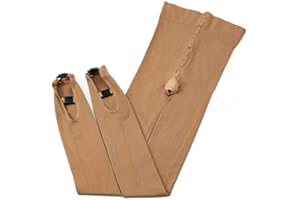 MVPACKEEY Medias suaves y transpirables para mujer con pie completo para patinaje sobre hielo (tamaño: 11-14)