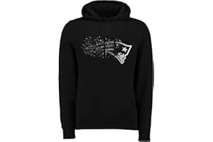 Fanatics - Felpa con cappuccio NFL New England Patriots Shatter Graphic – nero di colore nero