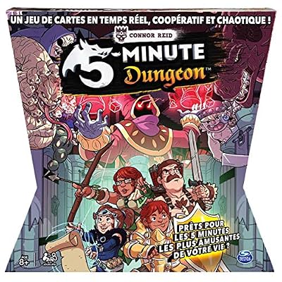 Board Games Spin Master Games - 6055161 - Jeu de société - 5 Minute Dungeon