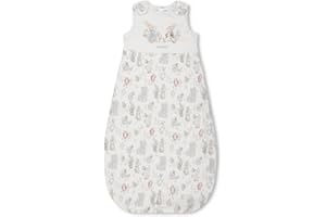 Ex UK Store Baby Sleeping Bags 1.5 Tog Cartoon Characters 100% Cotton 0-24M Boys Girls (0-6M - BO/02)