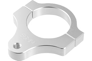 Motoforti CNC Horquilla Soportes Dirección Amortiguador Montaje Abrazadera Universal 50mm