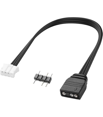 Gebildet ARGB 1 tot 3 Splitterkabel 5V 3-pins Adresseerbare RGB-Splitter Verlengkabel ARGB LED-Synchronisatiekabel voor Het Verlengen van de ARGB-Ventilatoren of LED-Series van PC