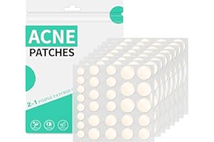 HOME HOLIC Pimple Patches Hydrokolloid Unsichtbare 264 Stück Pickel Patch mit Teebaumöl Tag und Nacht Verwenden Pimple Patch Akne Patches Wasserdichte Atmungsaktive Acne Pflaster Anti