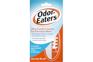 Odor-Eaters Ultra Comfort, Odour-Destroying, Deodorising comfort insoles, for everyday wear