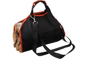 Yositochuan Borsa Porta Legna,Borsa per Trasporto Legna,Borsa Portalegna,Borsa per Tronchi,Borsa Porta Tronchi