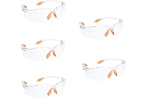 HONGCI Occhiali di sicurezza, occhiali protettivi trasparenti di protezione, occhiali di protezione di sicurezza, occhiali di sicurezza per bambini Nerf Gun Battles, costruzione, fai da te, laboratorio, saldatura, chimica, uso personale