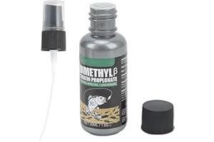 ZERODIS Attractant pour Appâts de Poisson Attractant de Pêche Liquide avec Buse de Pulvérisation Haute Concentration Liquide Additif pour Appâts de Poisson à Dissolution Rapide pour la Pêche en Aquarium 30 Ml