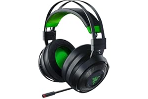 Razer Nari Ultimate para Xbox One - Auriculares inalámbricos HyperSense para juegos para Xbox One + Xbox Series X / S + PC, Auriculares inalámbricos, THX Spatial Audio, Iluminación Chroma RGB