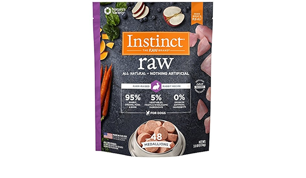 instinct raw medallions