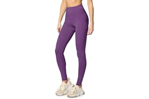 Merry Style Lunghi Leggings Fuseaux Sportivi da Donna Pratico Modello a Vita Alta in Cotone Naturale MS10-198