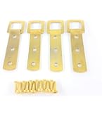 3 Hole Zinc-Plated Heavy Duty D Ring Picture Hanger - Pack Of 10 With Screws For Picture Frames Mirrors - View #8