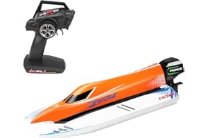 GoolRC WLtoys WL915-A Brushless RC Boat, 2.4GHz Remote Control Boat, 45KM/H High Speed RC Racing Boat
