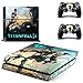 Produktbild Playstation 4 + 2 Controller Aufkleber Schutzfolie Set - Titanfall 2 /PS4